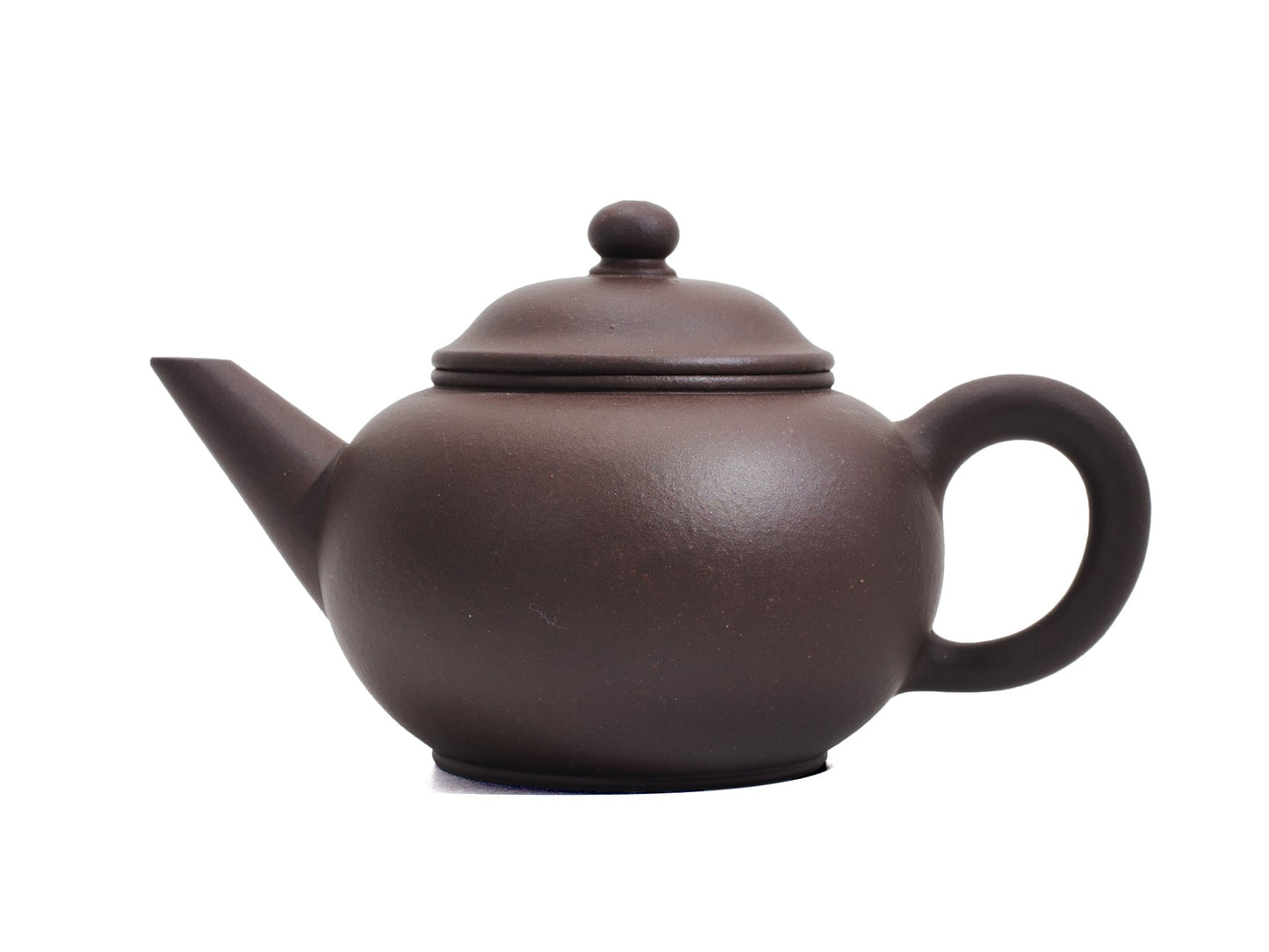 10-Cup Shui Ping Yixing Teapot 165ml Bronze Grade – front view