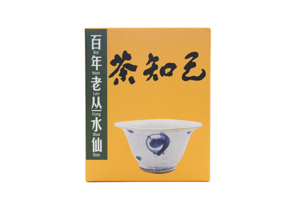 Cha Zhi Ji Hundred-Year Old Bush Shui Xian oolong – gift box front