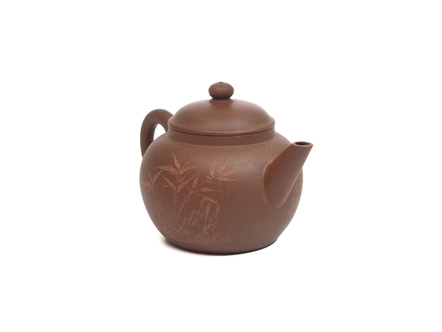 Mo Yuan Zhai Teapot (With Carving) - 175ml - Diamond Grade